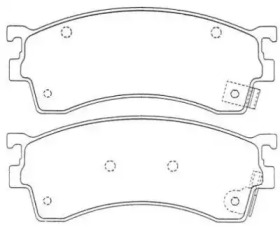 Запчасти для ТО AISIN для MAZDA 626 IV Hatchback (GE) 2.5 24V